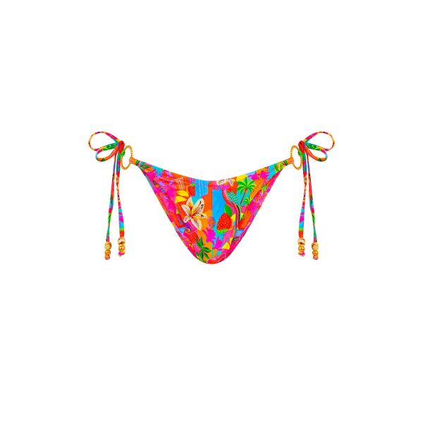 Ring Cheeky Tie Bikini Bottom - Havana Haven Online Hot Sale
